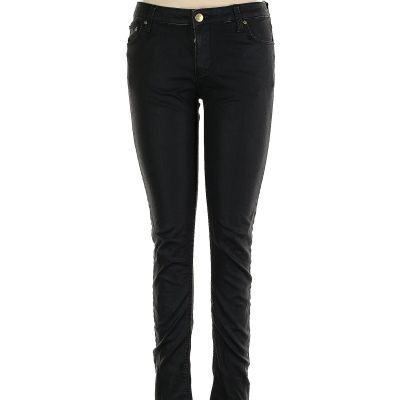 Zara Women Black Jeggings 6